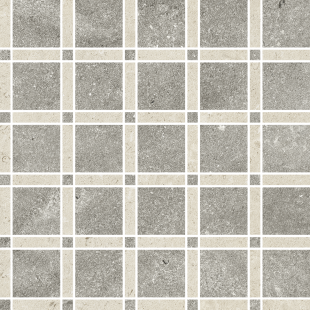 Керамогранит Italon Аура Стоун Грэй Мозаика Вертиго арт. 620110000258 (31,3x31,3)